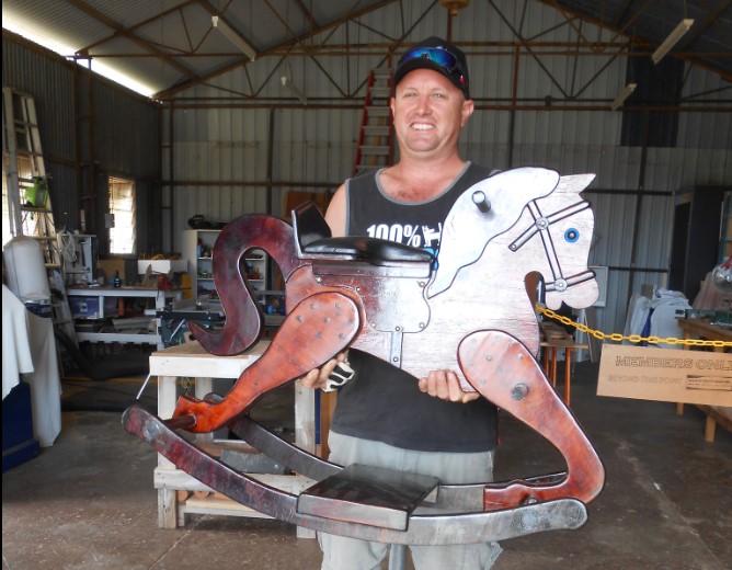 Mackay Men's Shed - Rocking Horse Restoration
